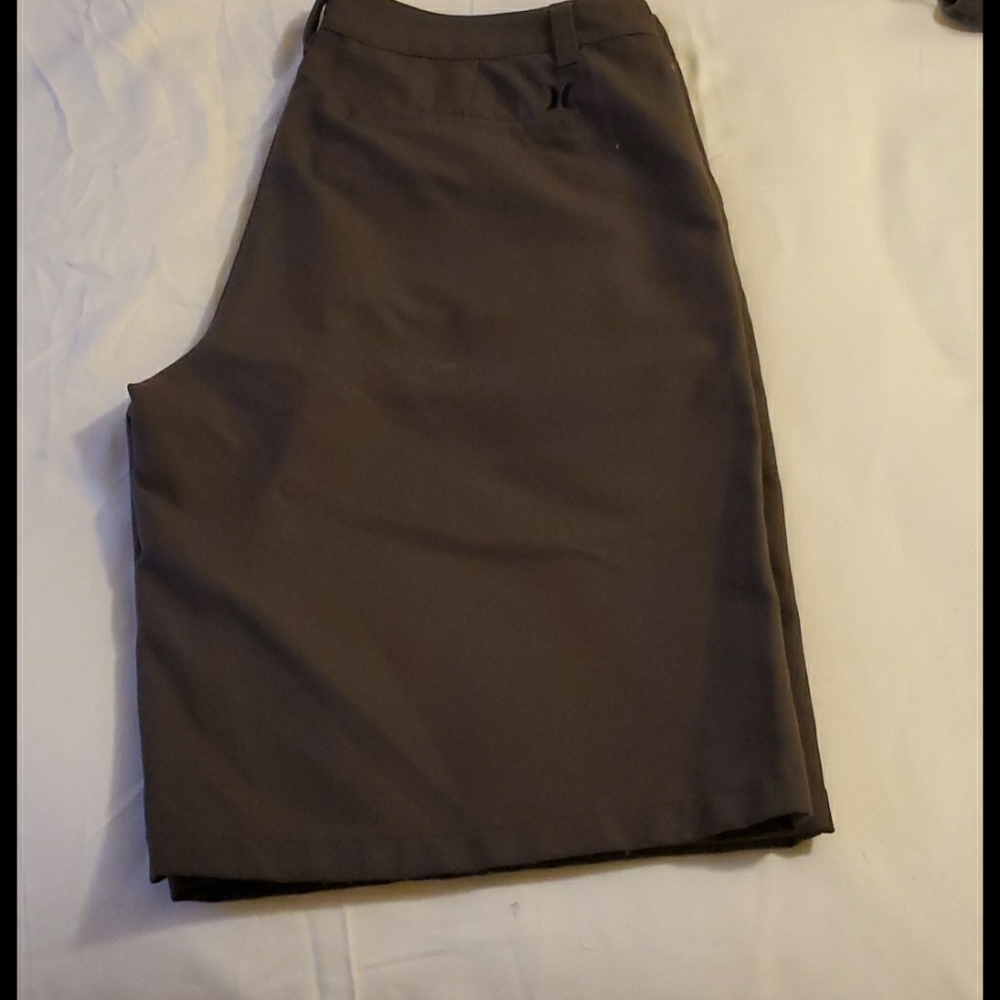 Mens Hurley flat front shorts